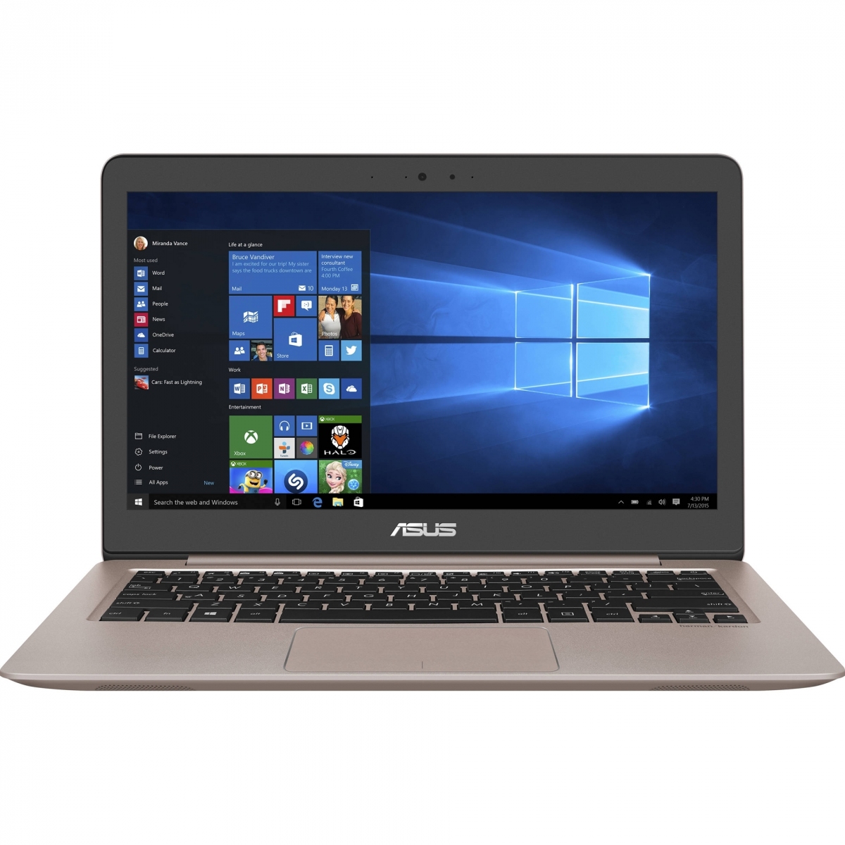 ნოუთბუქი ASUS ZENBOOK UX310UA-FC708 GOLD